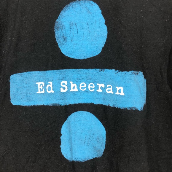Other - Ed Sheeran Black Divide Tour Tee XL